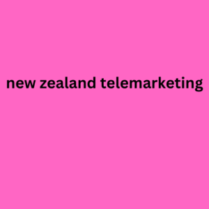 new zealand telemarketing