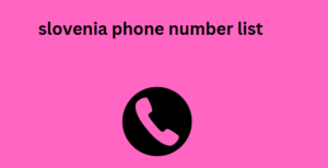 slovenia consumer mobile number list